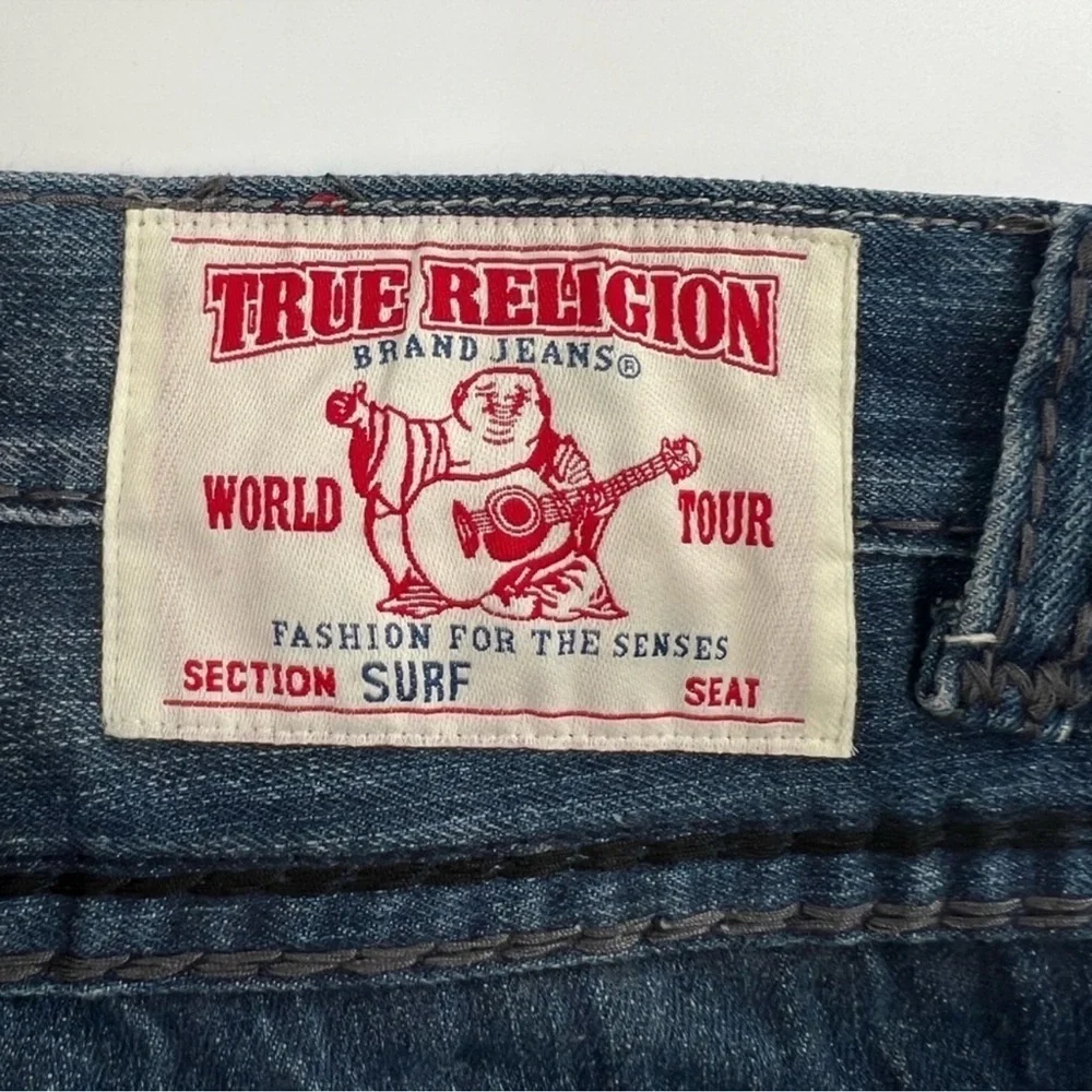 True religion surf blue jeans size 38